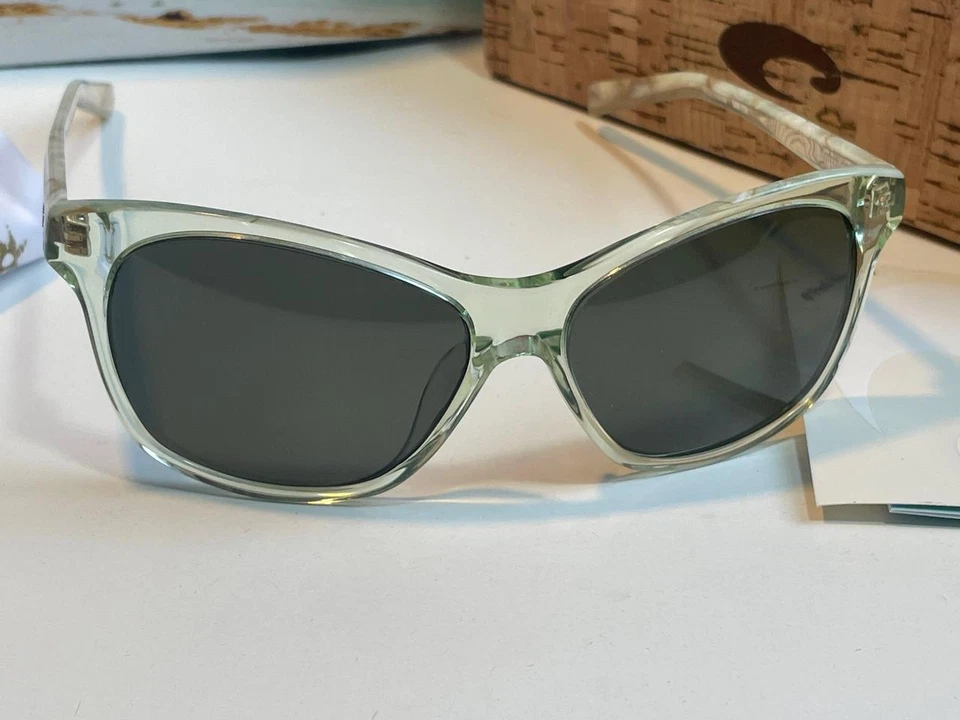 Costa del Mar 萨拉索塔偏光太阳镜 580G 海泡沫水晶/灰色玻璃 — 第 2/4 张图片