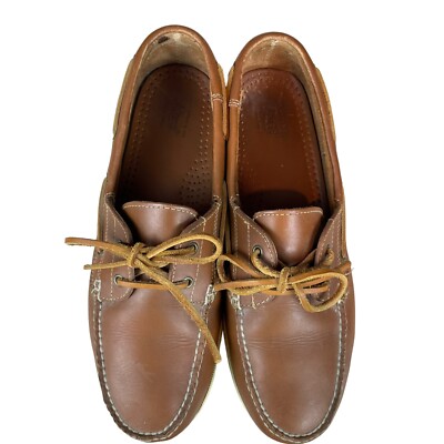 GH Bass Co Boat Dock Shoes Mens 11.5 Brown Slip On Topsider  display picture 3