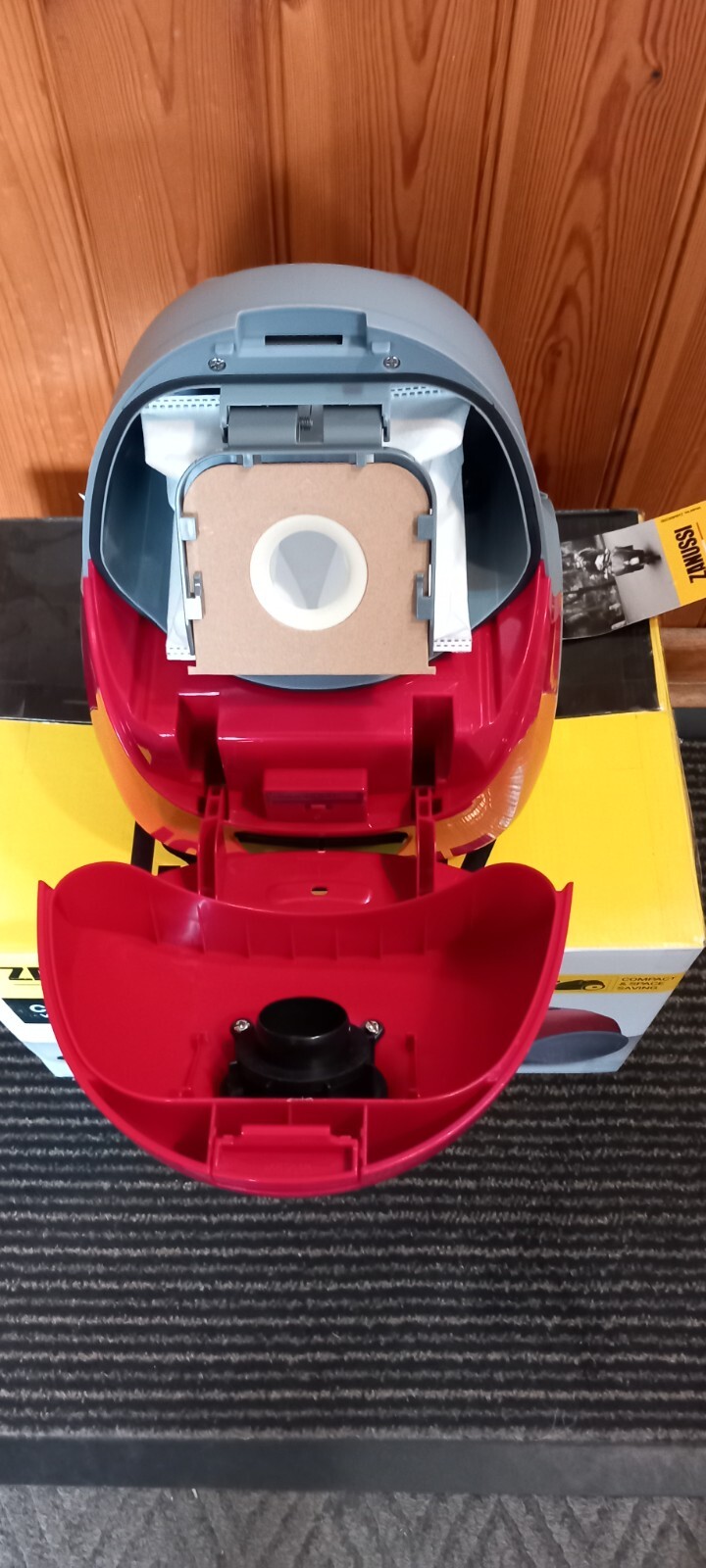 VACUUM CLEANER BAGS X 5 TO FIT ZANUSSI ZAN4002RD 4002WT COMPACT GO