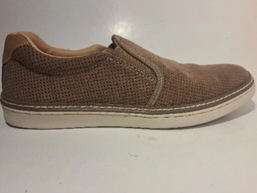 Joseph Abboud Mocasines Gamuza Perforada Zapatos Sin Cordones Para Hombre 10.5 D 40k7-71 Tostado Foto 4 de 4