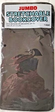 Jumbo Stretchable Bookcover, Washable Fabric- Black- Fits up to 10.5'' X 11''