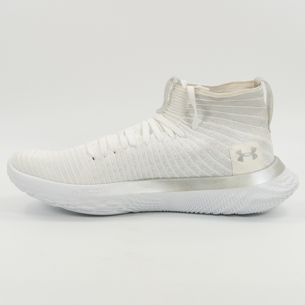 Under Armour Flow FUTR X Elite VVS \'White Metallic Silver\' 3028021-100 size 17 Under Armour UA Flow FUTR X ELITE VVS Men main image 2