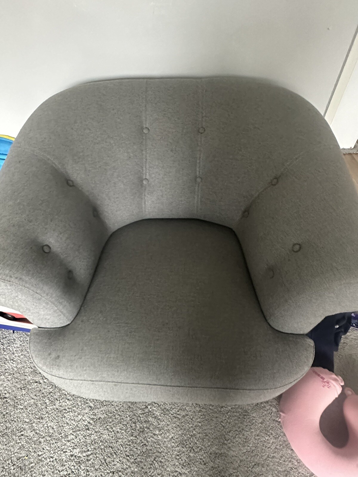 Grey Armchair eBay