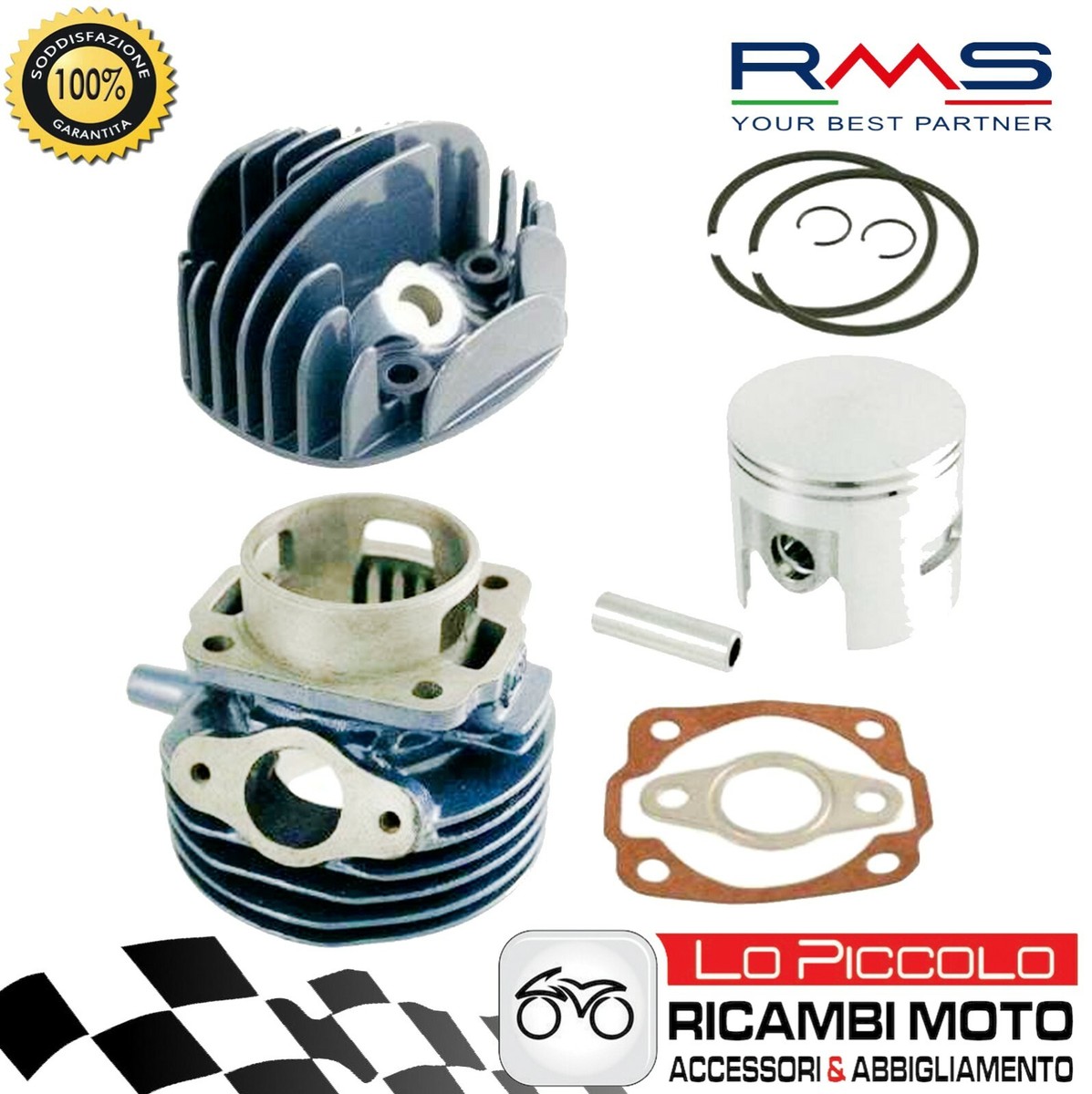 Piaggio Ape 50 Thermal Group Cylinder 75 CC