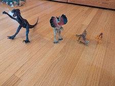 Jurrasic World  Schleich Dinosaur Toys, Used, Good Condition