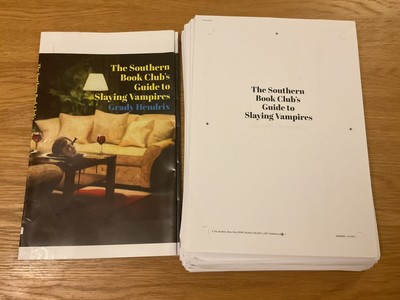 THE SOUTHERN BOOK CLUB S GUIDE TO SLAYING VAMPIRES - Grady Hendrix. LASERSICHERE.