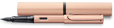 Lamy Lx 076 Rose Gold Fountain Pen Medium Pt  New In Box