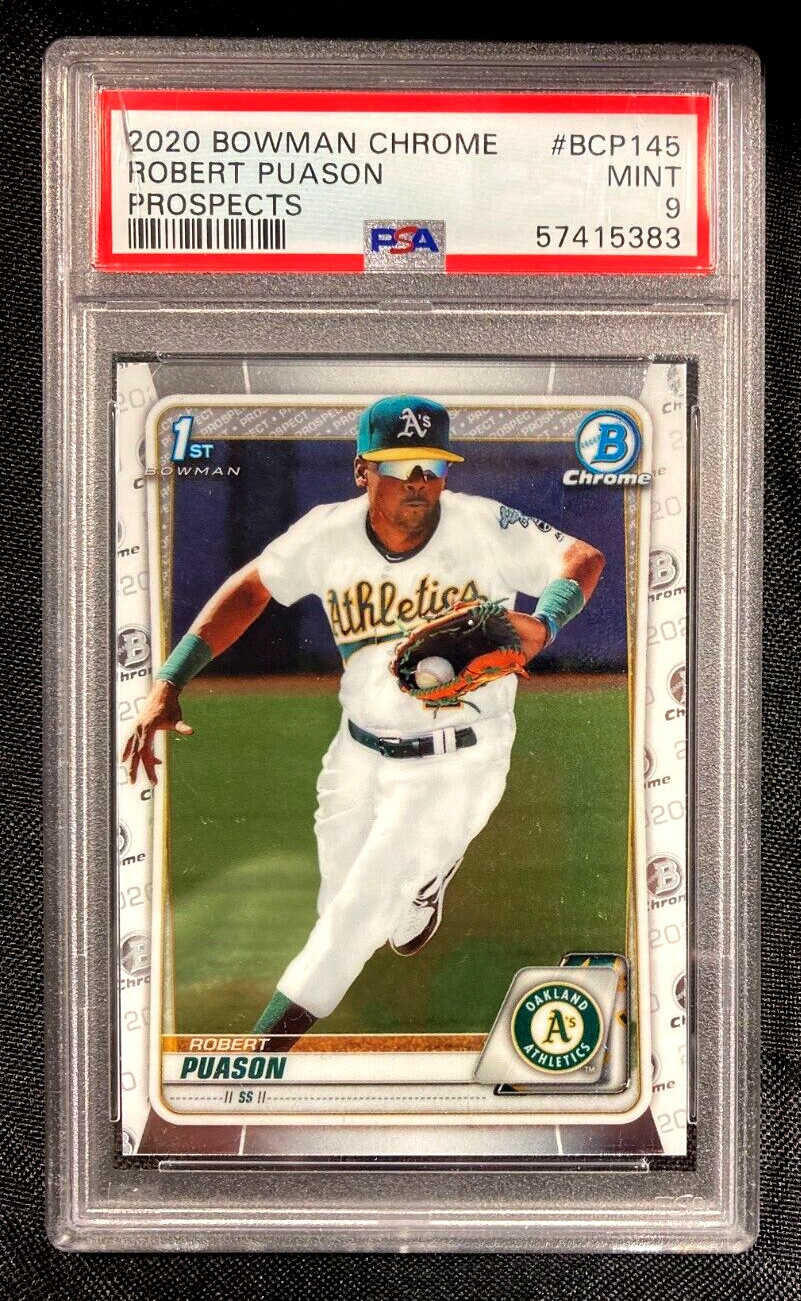 2020 Robert Puason Bowman Chrome Baseball #BCP145 PSA 9 MINT FREE S&H CF 42723