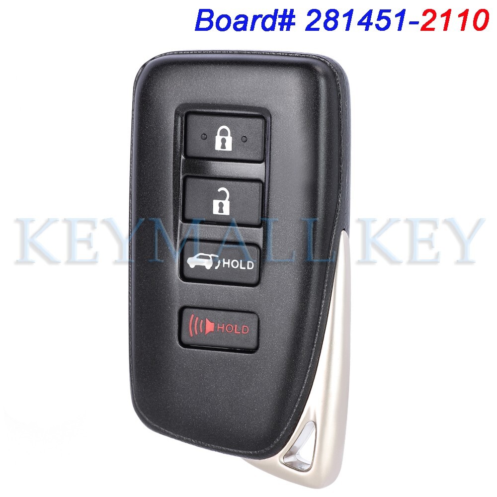 281451-2110 Smart Remote Key Fob for Lexus LX570 NX200t NX300