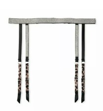 Victoria's Secret Shine Strap Rhinestone Garter Belt Sz XS / S Nougat Leopard