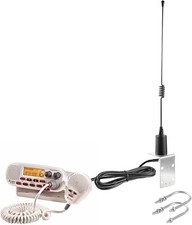 Long Range VHF Marine Radio Antenna 156-163MHz Antenna PL259 Connector with 16.5