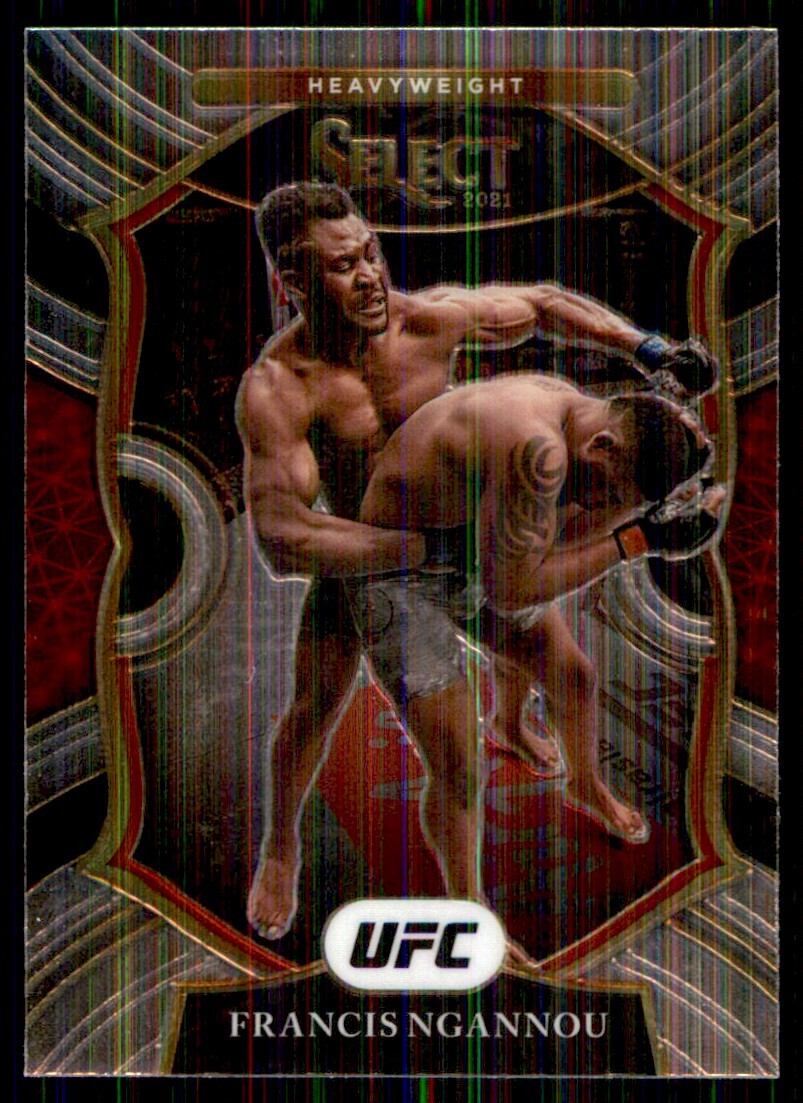 2021 Panini Select UFC concourse francis ngannou #92