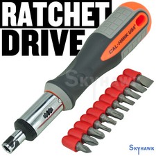 12 pc Ratcheting screwdriver set 11 screwdriv...