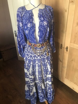 vintage peasant dress