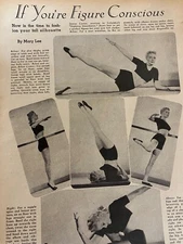 Janis Carter, Full Page Vintage Clipping, a