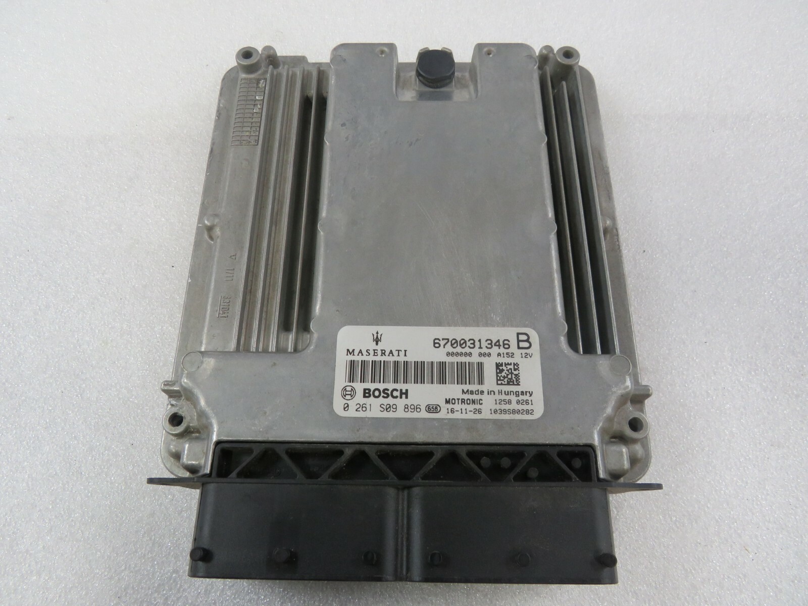 Maserati Ghibli, Quattroporte, Levante, Engine Control Module, Used, 670031346