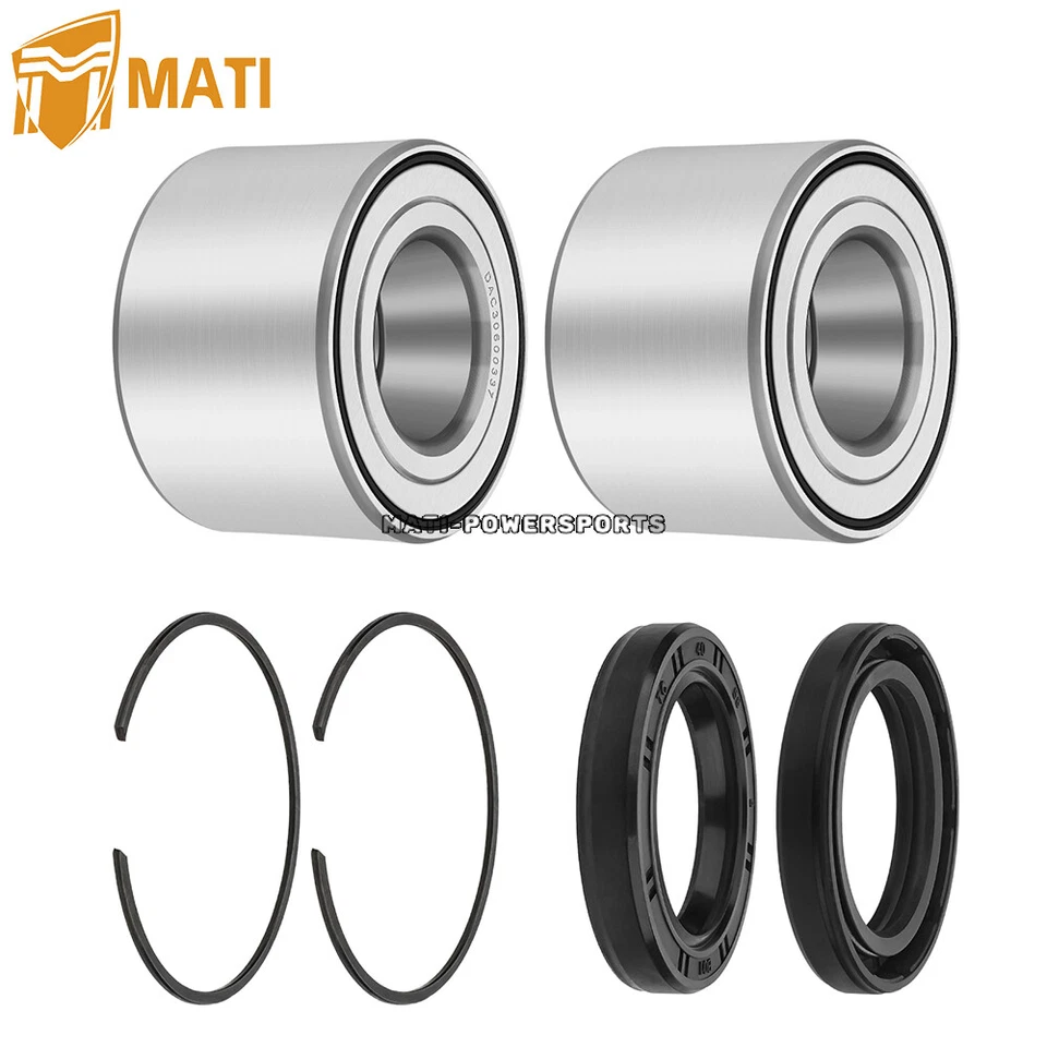 Kit de sellos de cojinetes de rueda delantera para Can-Am Maverick 1000 Commander 1000 800 11-16 Foto 2 de 4