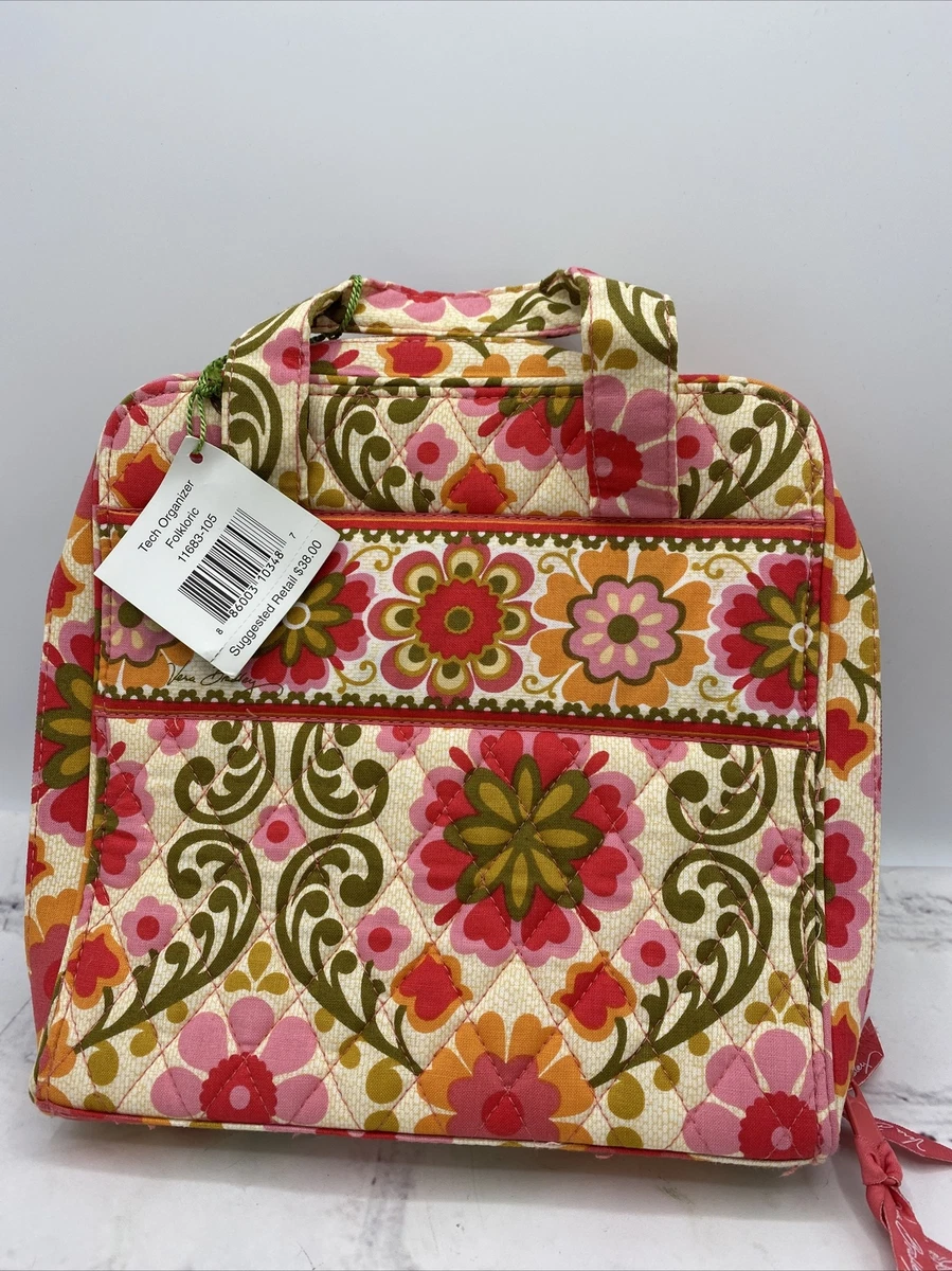 NWT Vera Bradley Tech Organizer Camera Case Electronic Travel E reader