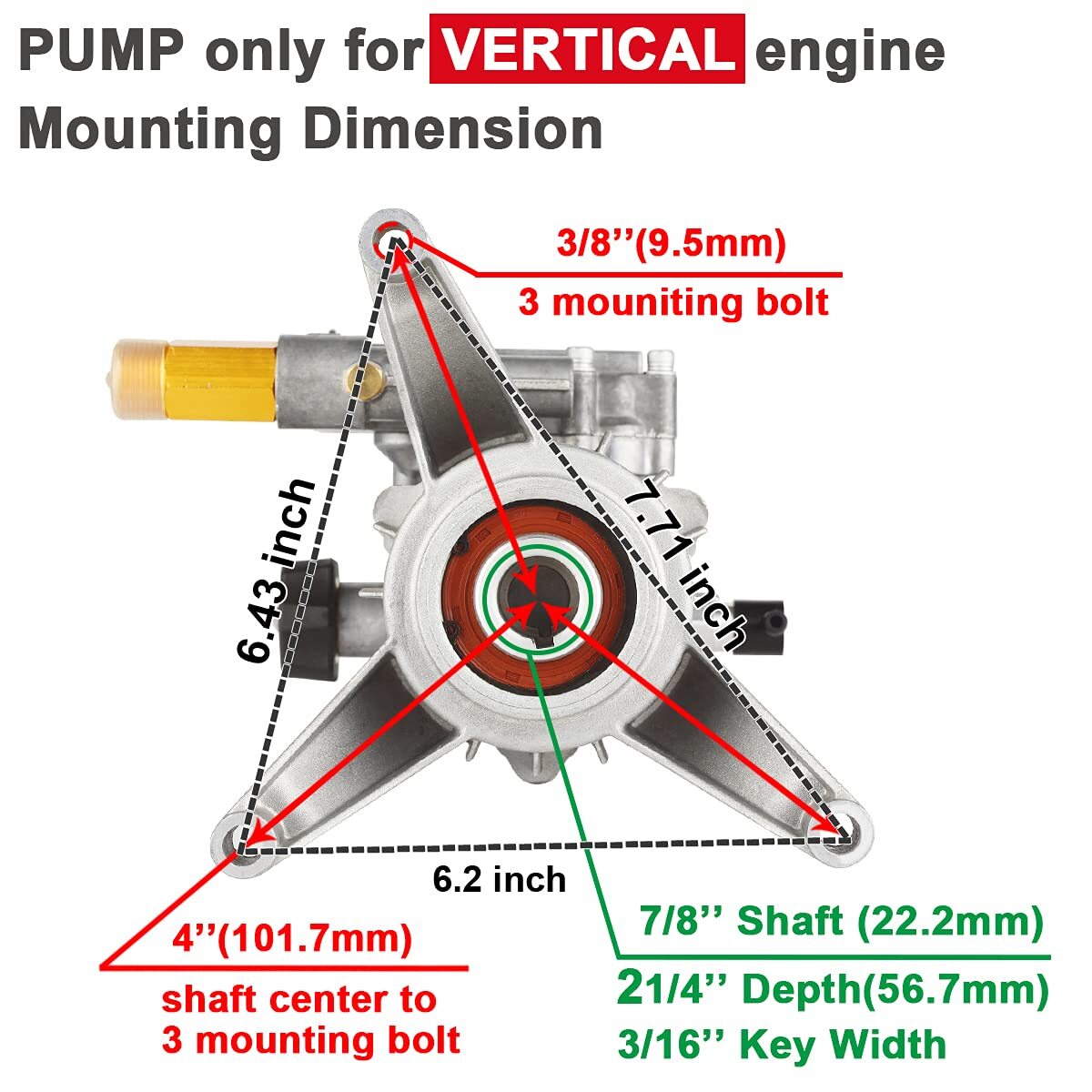 4gpm Pressure Washer MaXpeedingrods Pressure Washer Pump 2700PSI