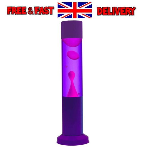 Nova Baby Colour Ambient Lamp | Lava Lamp | 33CM Purple