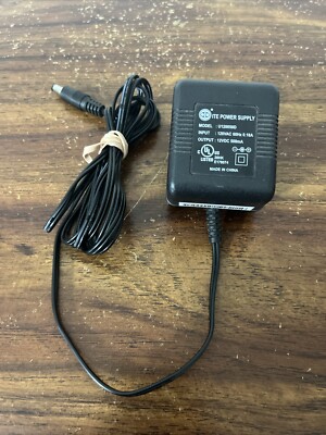 ITE U120050D AC Power Supply Adapter Charger Cord Output 12V DC 500mA