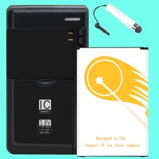 High Quality 2870mAh Battery External Charger Stylus f LG Aristo 3 LMX220MA USA