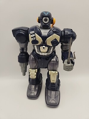 Super Fighter Hap-P-Kid Happy Kid Toy Black & Purple Robot - (Not Functional)