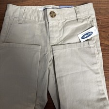 OLD NAVY Girl's SKINNY Stretch Jeans Khaki Size 5 NwT