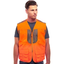 Orange Safety Deluxe Front Loader Vest High Visibility Deer Hunting Construction