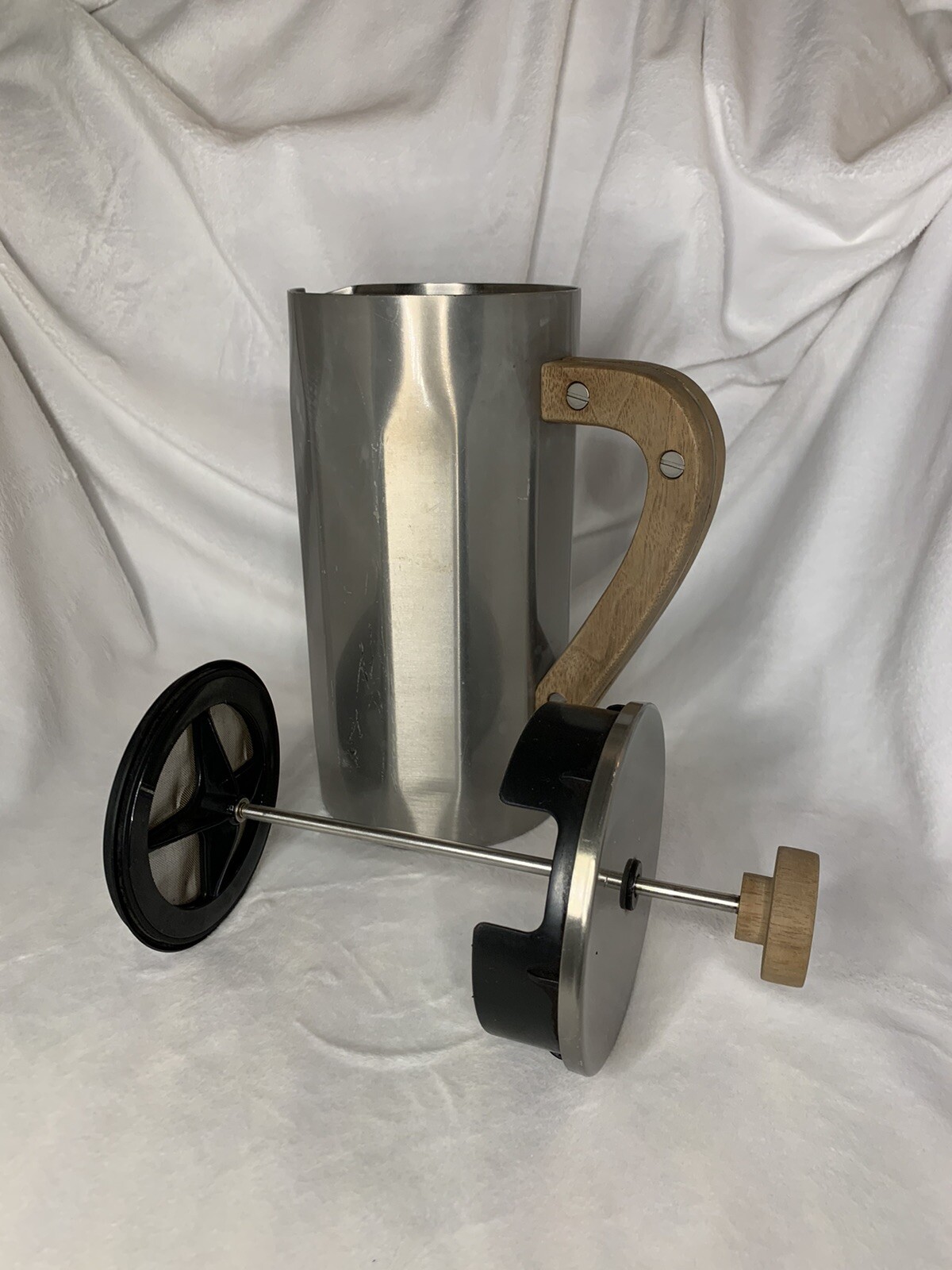 2015 Starbucks French Press Coffee Maker Wood Handle 1 Liter
