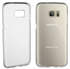 NUEVA Funda Suave para Teléfono Celular Insignia Samsung Galaxy S7 Edge Transparente Agarre NS-MSGS7EPTC