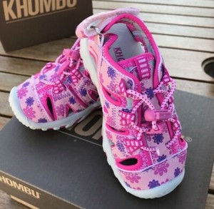 closed toe pink sandals