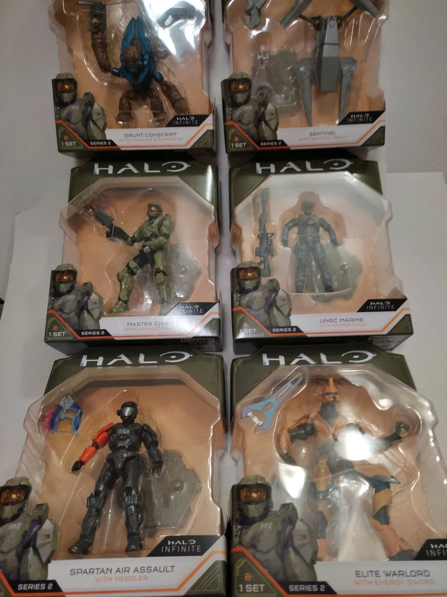 Colección de figuras de Halo Infinite Serie 2