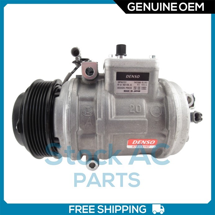 A/C Compressor OEM Denso 10PA20C for Lexus LS400 QR | eBay