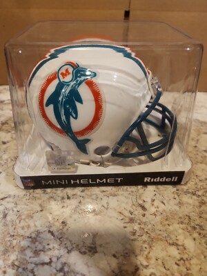 Riddell NFL Miami Dolphins VSR4 Non-Speed TB (80-96) Mini-Helmet