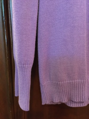 NWOT The Children's Place Purple Sweater Size L 10 12 Star Sequin - Picture 3 of 8