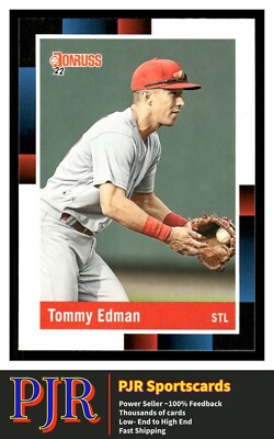 2022 Donruss #270 Tommy Edman St. Louis Cardinals EXTRA 35% OFF 4+ | eBay