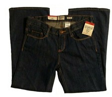 NWT OshKosh B'Gosh 10P Girls Boot Cut Adjust Waist Baltimore Dark Rinse Jeans
