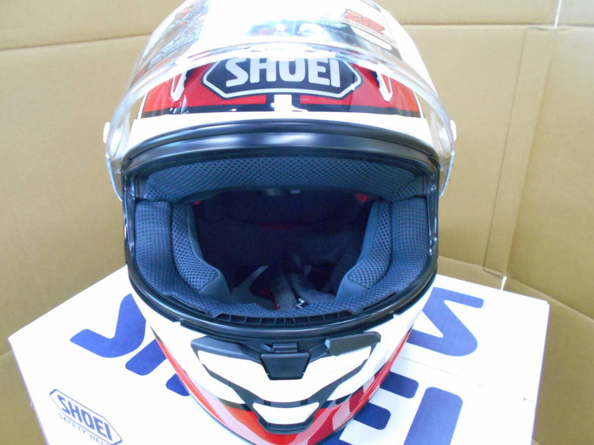 SHOEI X-15 Helmet X-Fifteen TC-1 RED/WHITE L-23.6in (60cm SHOEI X-15 Helmet X-Fifteen TC-1 RED/WHITE L-23.6in (60cm