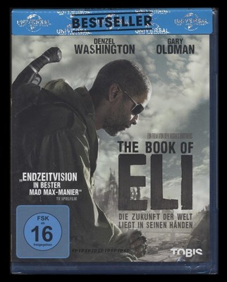 BLU-RAY THE BOOK OF ELI - DENZEL WASHINGTON + GARY OLDMAN - Science-Fiction *NEU
