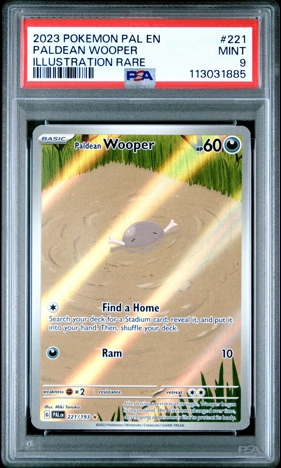 Paldean Wooper #221