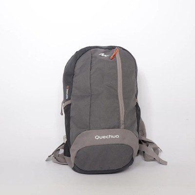 Quechua, Rucksack, Unisex (Erwachsene), Polyester, Grau/Schwarz, Einfarbig #GNM