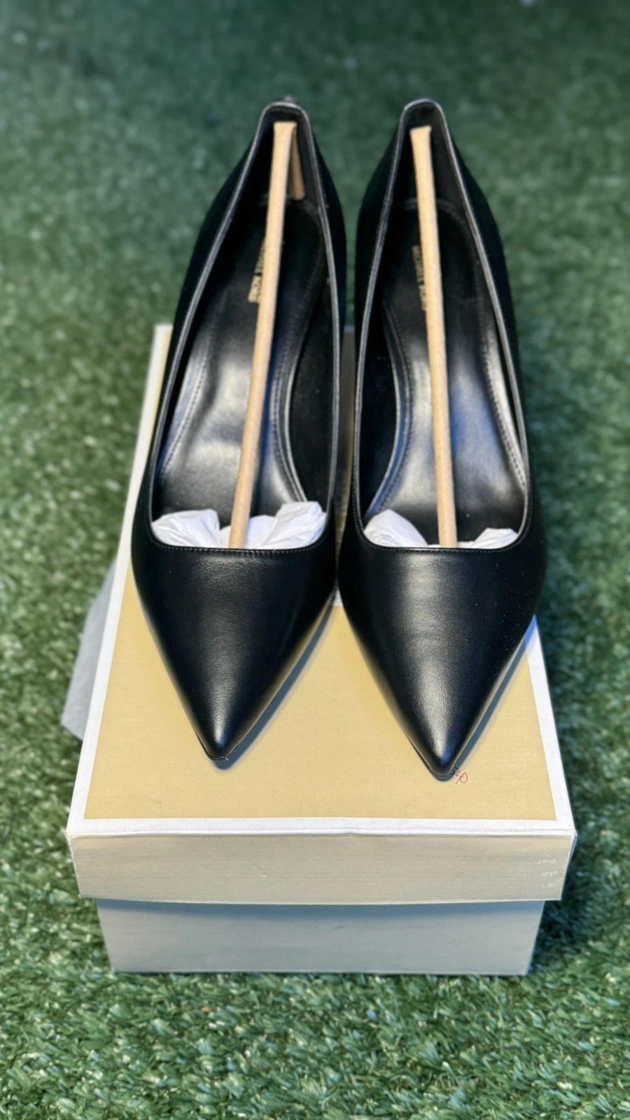 Michael Kors ALINA Flex Pump Pole tacchi a punta NERO taglia 9 5