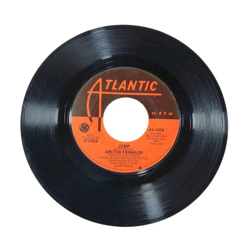Soul 45 Aretha Franklin - Hooked On Your Love / Jump On Atlantic - Bild 2 von 2