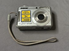 Sony Cybershot DSC-S650 7.2MP Digital Camera - Silver - UNTESTED