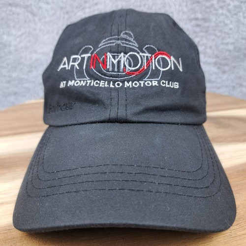 Barbour Hat Cap Strap Black Art in Motion Concours Monticello NY Motor Club Car