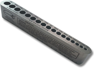 The Original V-Drillguide! Big Gator Tools STD1000DGNP Standard V-Drillguide  Si