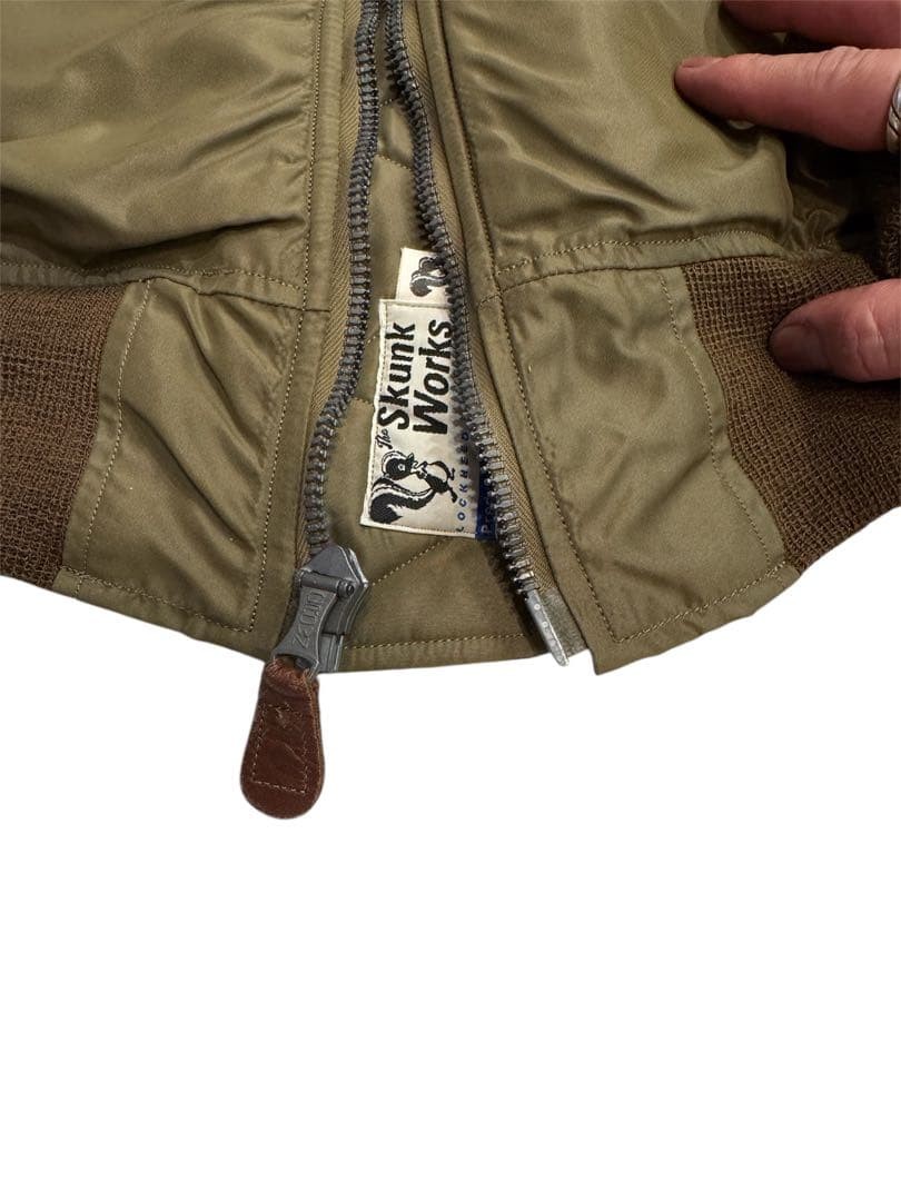 Buzz Rickson's Flight Jacket B-15C MOD Mint 38 Si… - image 7