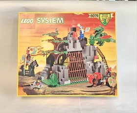 LEGO&reg;  6076 Dark Dragon&rsquo;s Den - Complete with Box, Tray, Instructions & Poster.