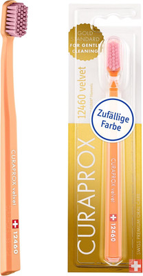 CS 12460 Velvet Toothbrush, Random Color, Single Pack, Swiss Made | Ultra-Fin...